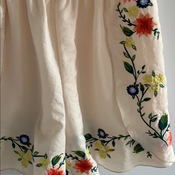 Eloise | Cream Embroidered Romper - Picture 3 of 7